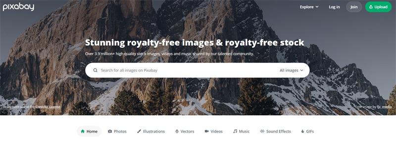 Pixabay – 免费版权高清图片网站-跨境百科