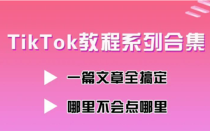 国际版TikTok下载使用（从0到1玩转TikTok系列教程）-跨境百科