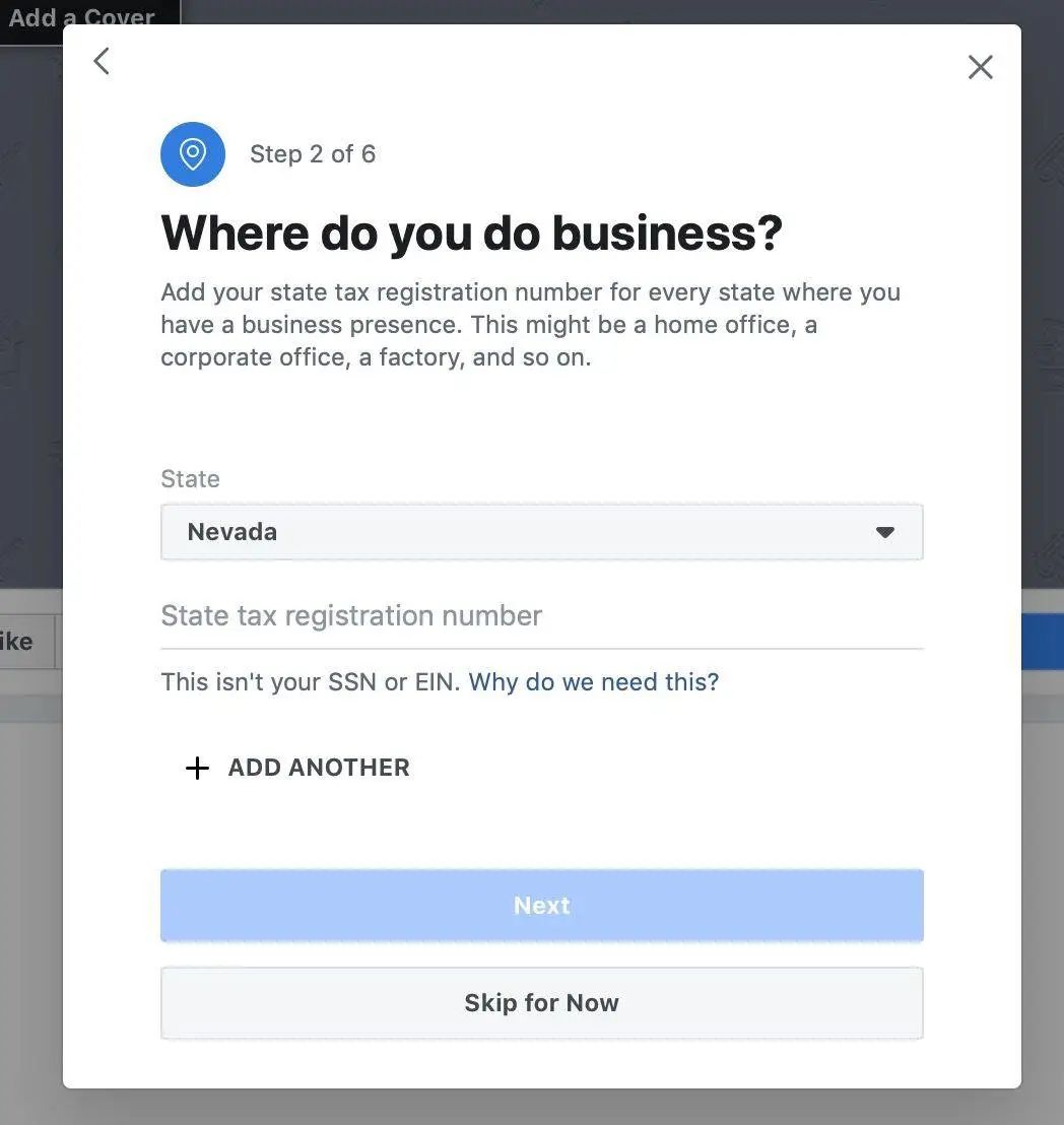 Facebook开店流程图文教程(需要什么资料)
