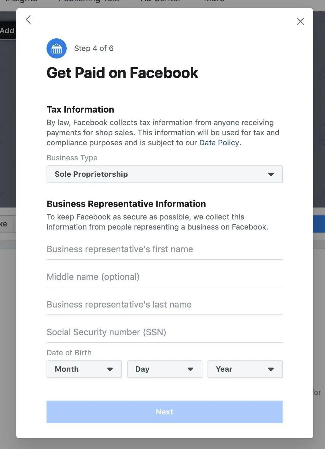 Facebook开店流程图文教程(需要什么资料)