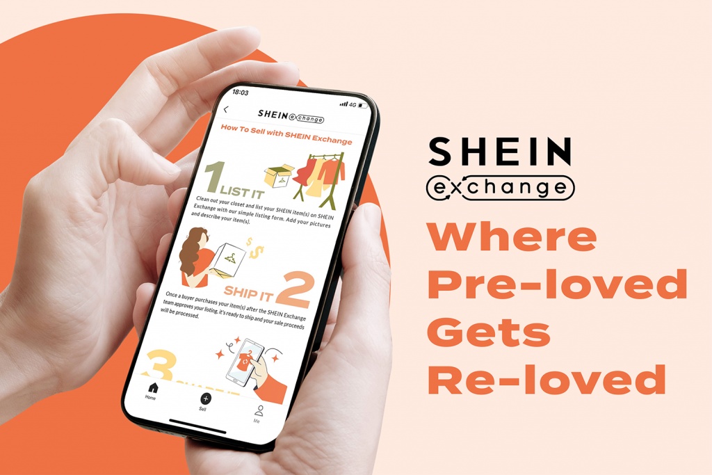 SHEIN宣布推出二手转售平台SHEIN Exchange